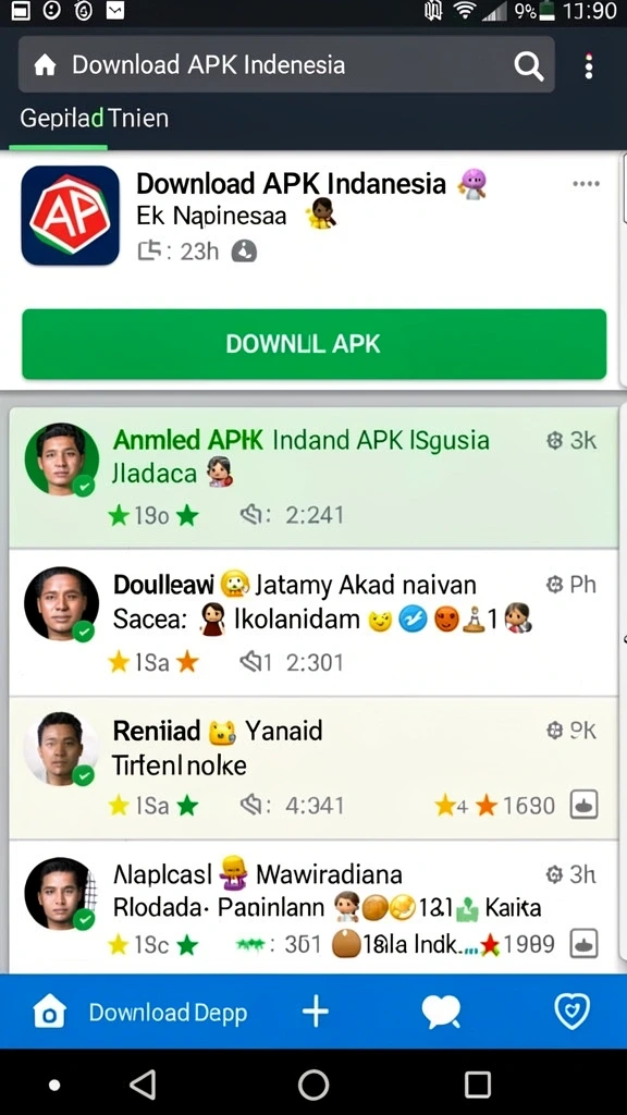Karakter utama sedang beraksi melawan musuh.