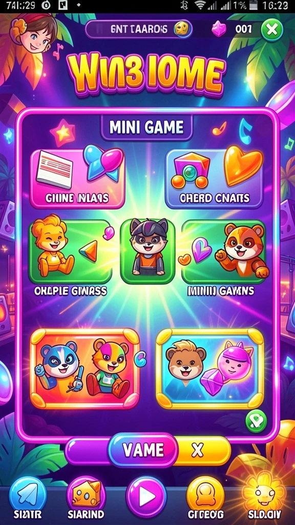 Screenshot menampilkan karakter utama dalam petualangan yang seru.