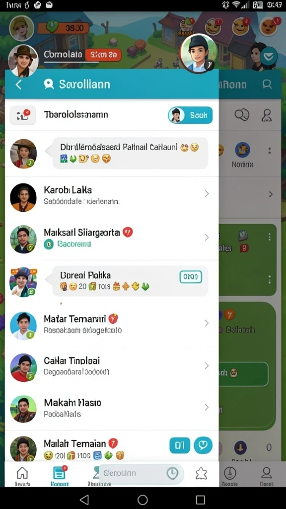 Screenshot memperlihatkan mode multiplayer yang menyenangkan bersama teman.