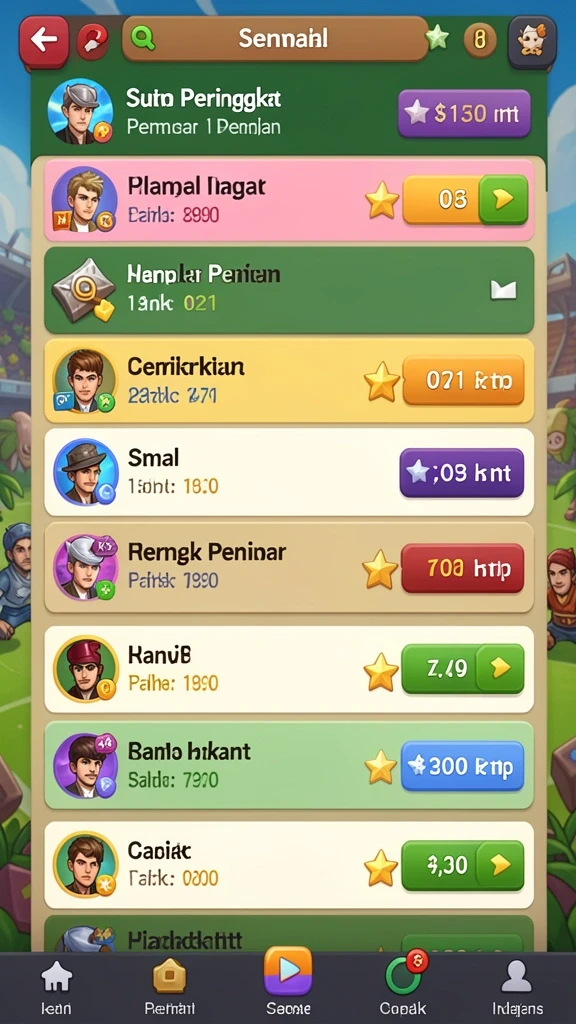 Level baru yang menantang dan penuh warna.