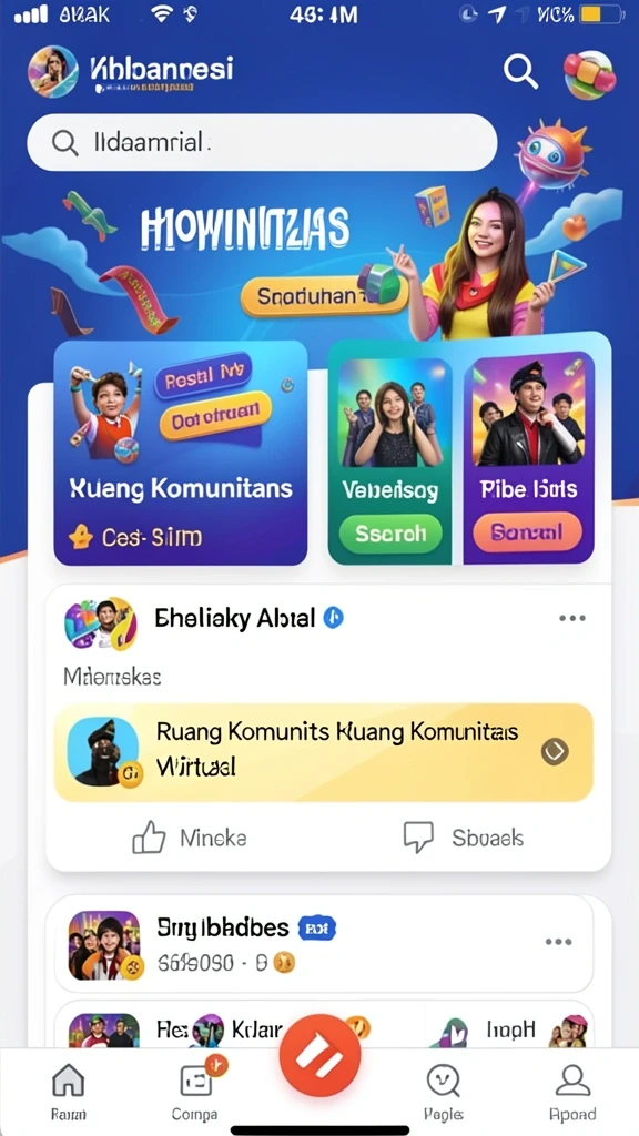 Screenshot menampilkan lingkungan permainan yang menakjubkan.