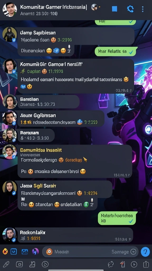 Tampilan menarik dengan tema slot yang beragam.