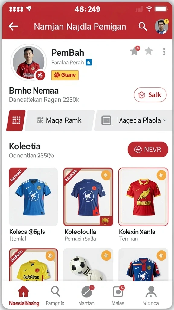 Antarmuka pengguna yang menarik dan mudah dinavigasi.