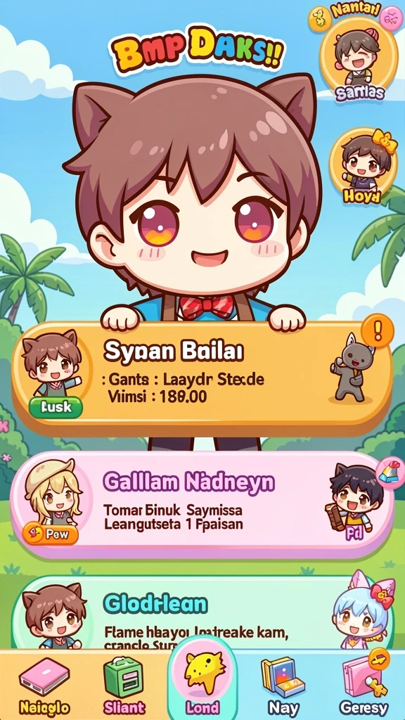 Fitur interaksi sosial yang meningkatkan pengalaman bermain.
