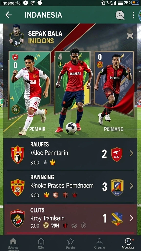 Tampilan halaman utama aplikasi BOSVIP88 yang menarik.