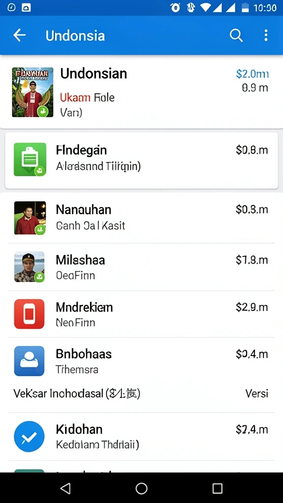 Tampilan antarmuka yang intuitif dan menarik.
