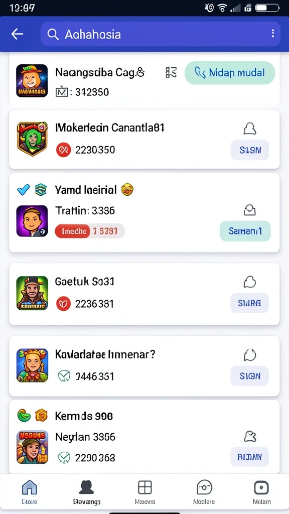 Salah satu karakter unik yang bisa dipilih di DANAGAME.