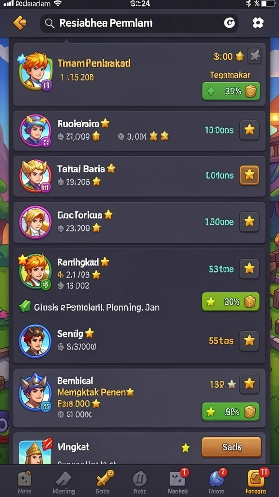 Gameplay yang seru dengan berbagai level menantang.