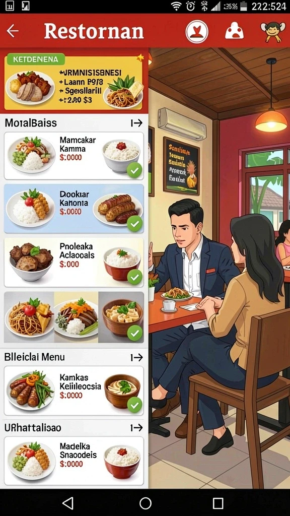 Tema permainan yang beragam dan inovatif.