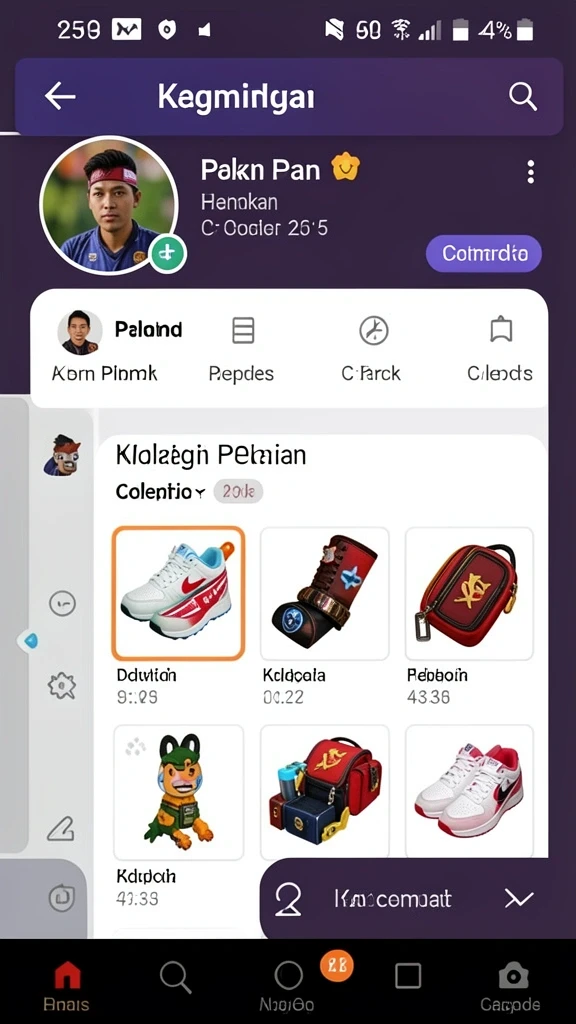 Tampilan awal game yang memukau dan penuh warna.