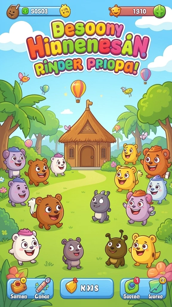 Screenshot 1: Tampilan antarmuka utama GEBYAR4D yang menarik.
