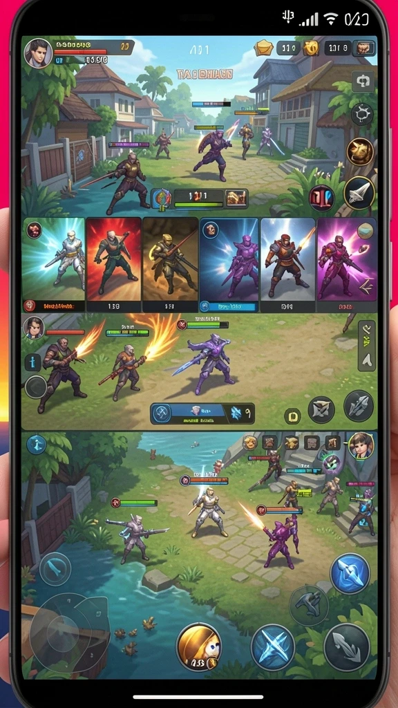 Mode multiplayer yang seru dan kompetitif.