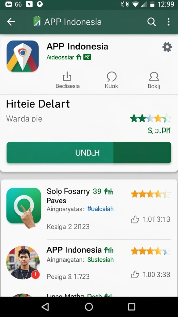 Tampilan grafis yang memukau saat memainkan level baru.