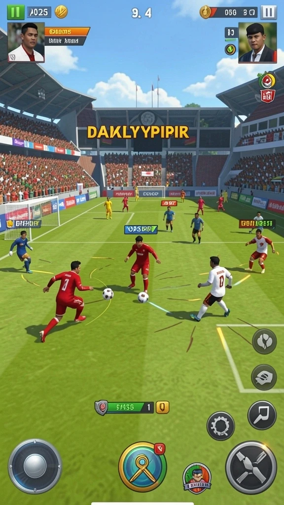 Tampilan antarmuka menarik dari aplikasi HARUM4D.