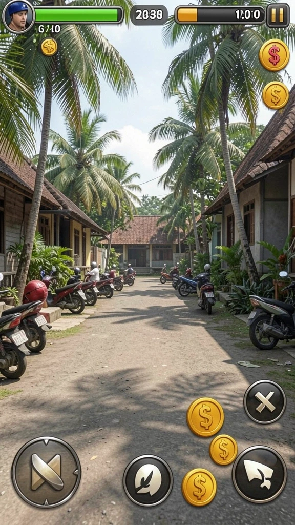 Tampilan grafis yang memukau dan detail menawan.