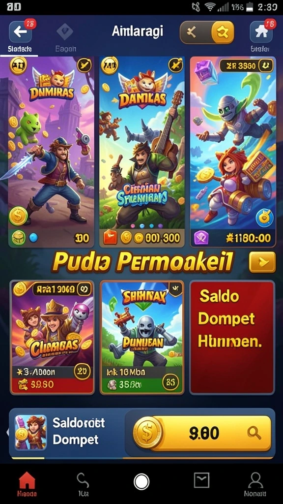 Mode multiplayer seru untuk bermain bersama teman.
