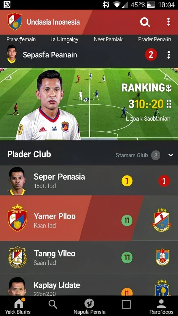Kompetisi seru antara teman-teman secara online.