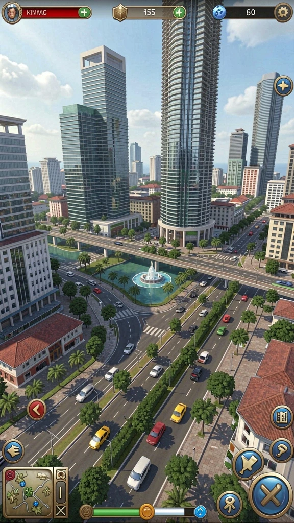 Tangkapan layar fitur upgrade karakter JIN69.