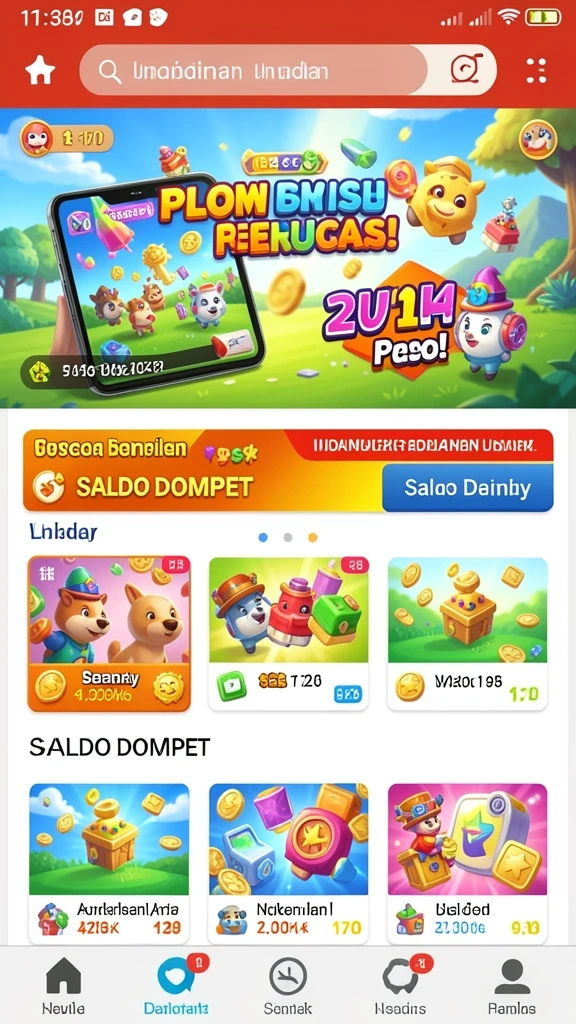 Tangkapan layar menunjukkan gameplay yang dinamis dan penuh aksi.