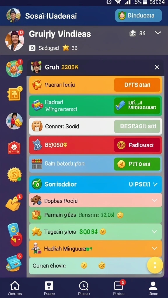 Tantangan menarik yang menemani setiap langkah.