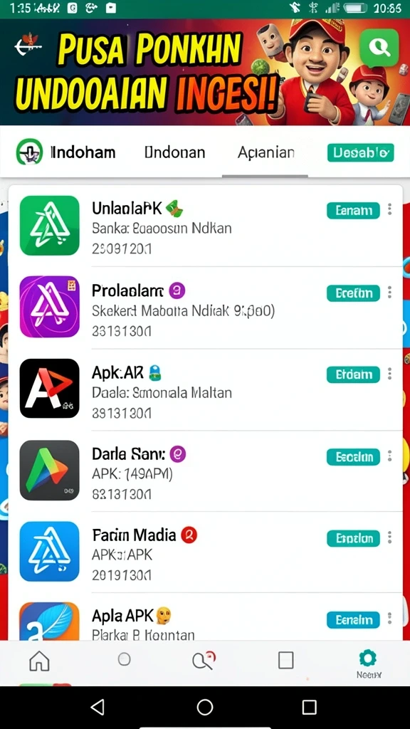 Lingkungan permainan yang detail dan menarik.