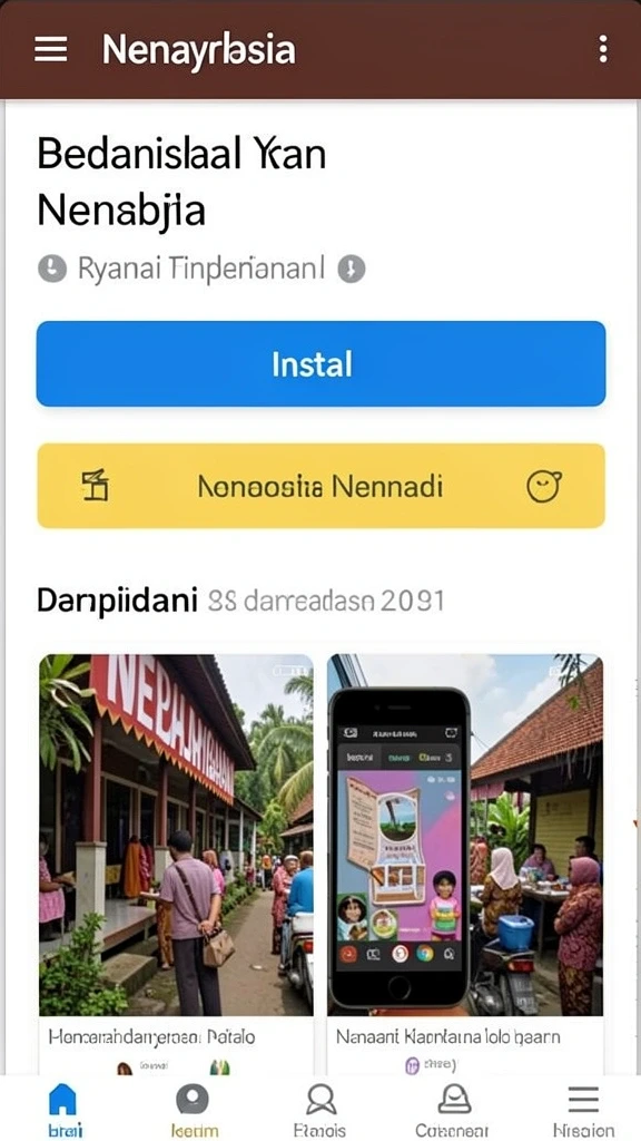 Tampilan antarmuka yang menarik dan ramah pengguna.