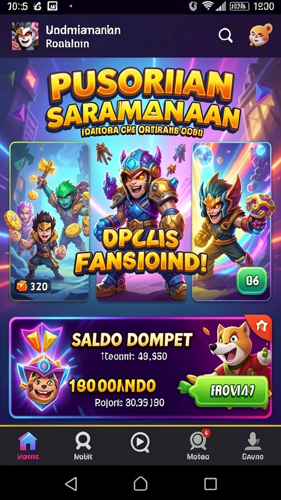 Pengalaman multiplayer yang menyenangkan dan seru.
