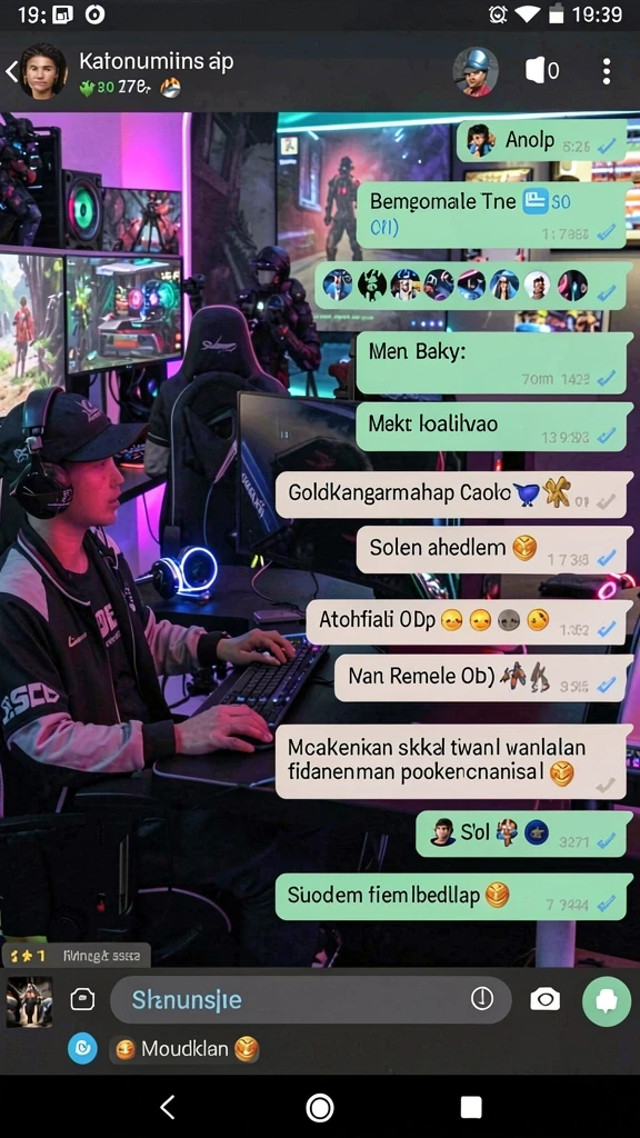 Fitur sosial yang memungkinkan pemain berinteraksi dan bersaing.