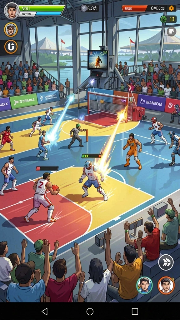 Mode multiplayer yang seru dan kompetitif.