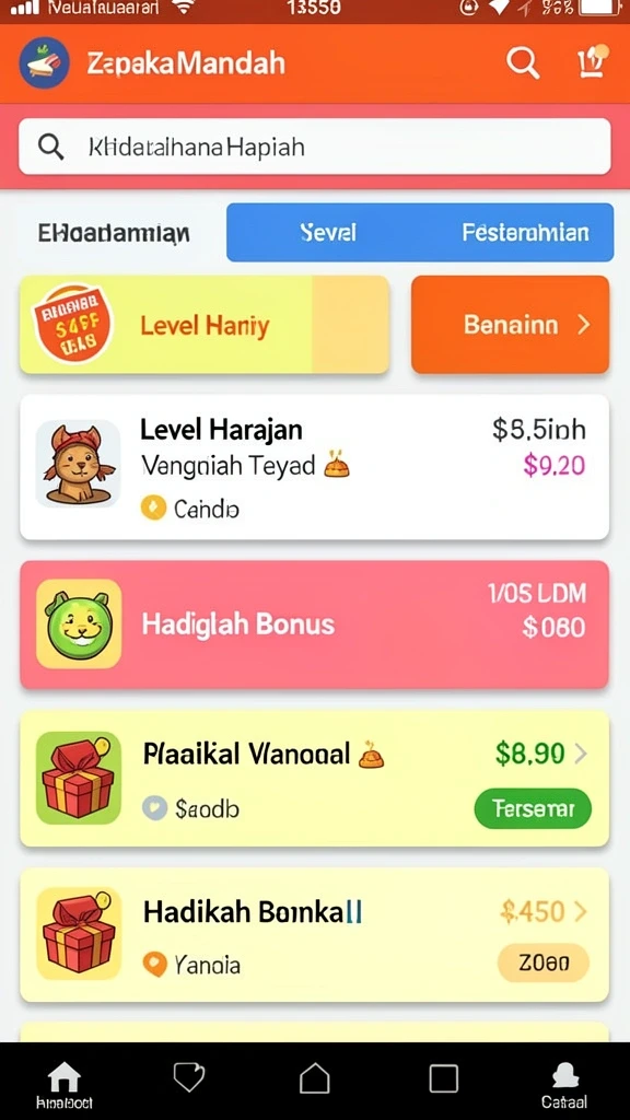 Pengalaman yang mendebarkan dengan setiap level yang dimainkan.