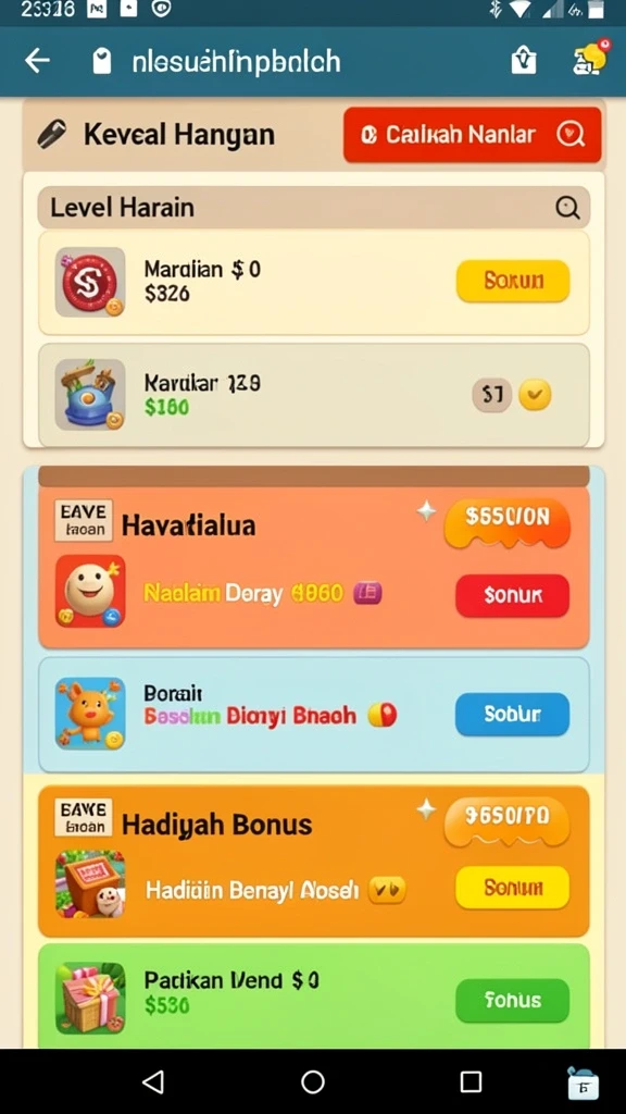 Screenshot menunjukkan karakter yang dapat dipilih pemain.