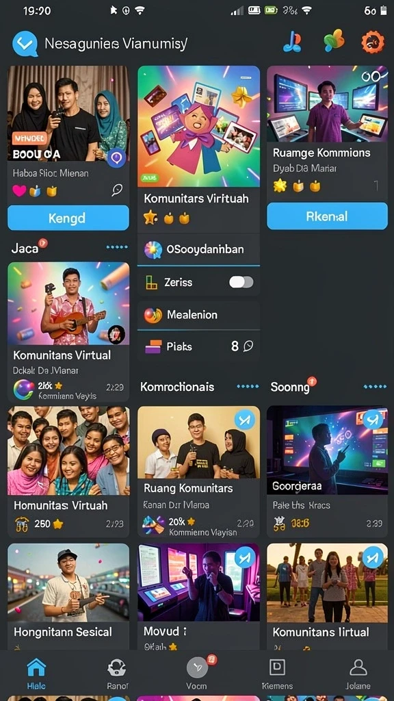 Berbagai jenis permainan menarik untuk dipilih.