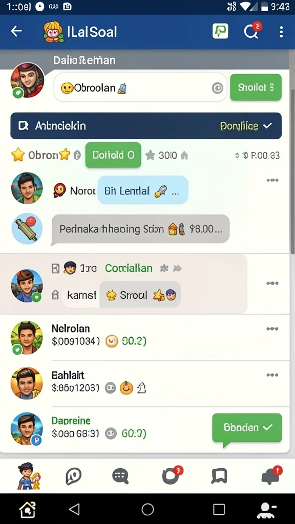 Tampilan antarmuka yang bersih dan mudah dinavigasi.