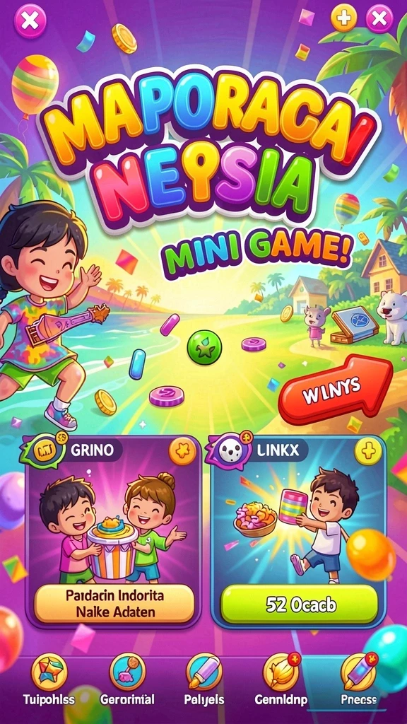 Tampilan awal yang menarik dan mudah dipahami.