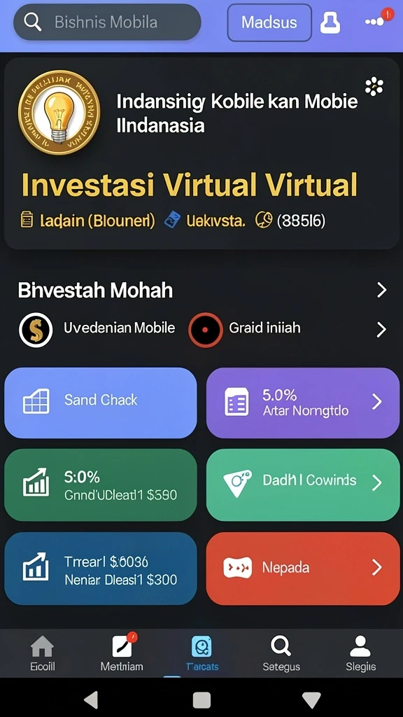 Gambar pemandangan indah dari dunia fantasi game.