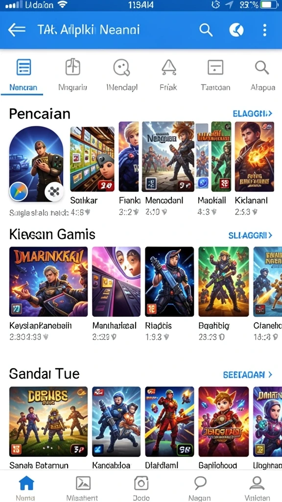 Karakter unik dengan berbagai pilihan kustomisasi.