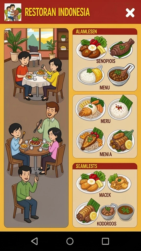 Fitur kustomisasi karakter yang menarik.
