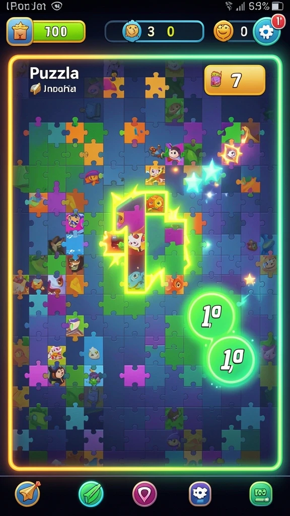 Gameplay yang seru dan menantang setiap level.