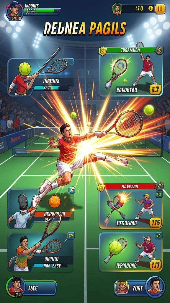 Level yang beragam dan penuh warna.