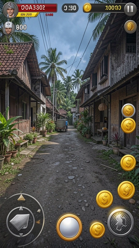 Gameplay yang seru dengan berbagai level menantang.