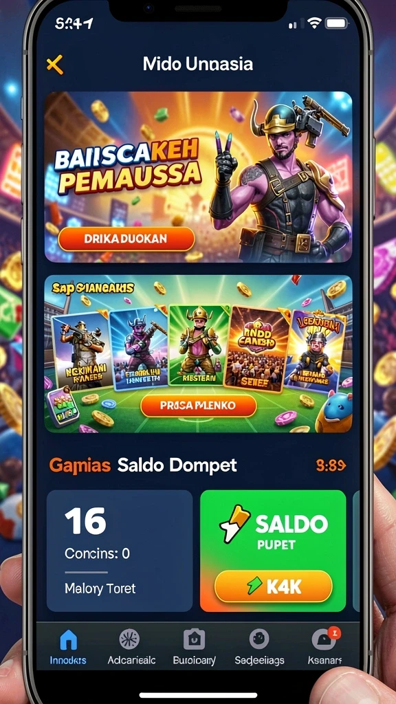 Menampilkan interaksi multiplayer yang seru dan menyenangkan.