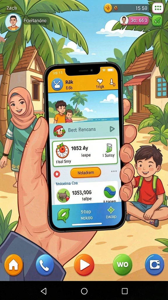 Visualisasi lingkungan dengan detail yang sangat tinggi.