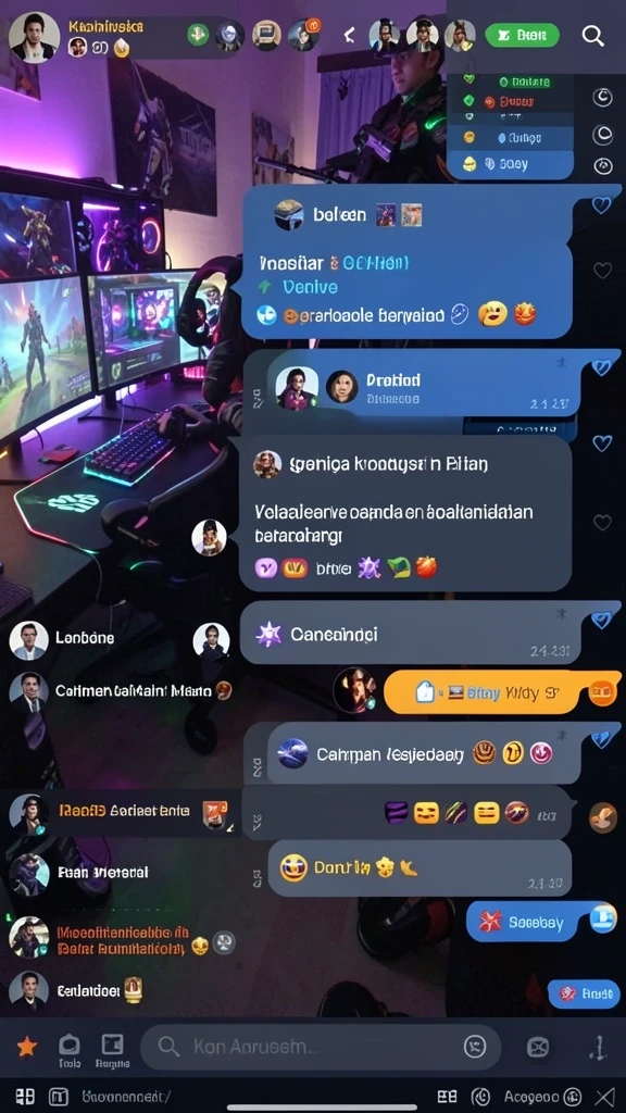 Tampilan permainan slot yang menarik dan berwarna-warni.