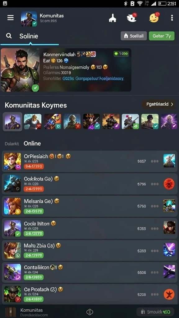 Screenshot menangkap momen seru dalam permainan.