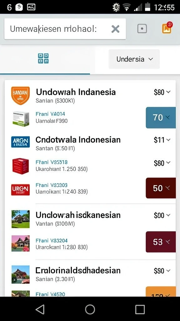 Tampilan antarmuka utama TOTO1000 dengan pilihan permainan.