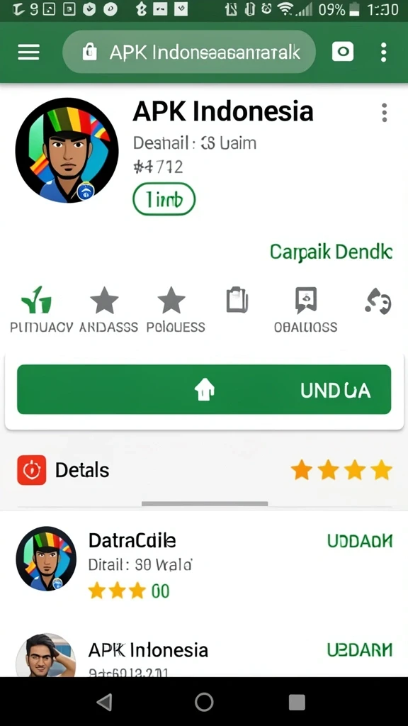 Tampilan karakter yang bisa dikustomisasi sesuai selera pemain.