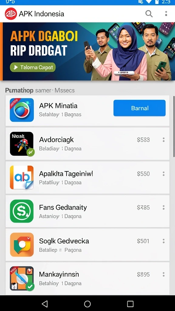 Tampilan antarmuka yang user-friendly dan menarik.
