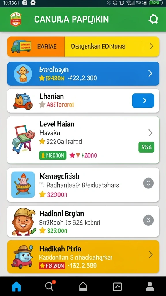 Tampilan antarmuka yang intuitif dan mudah digunakan.